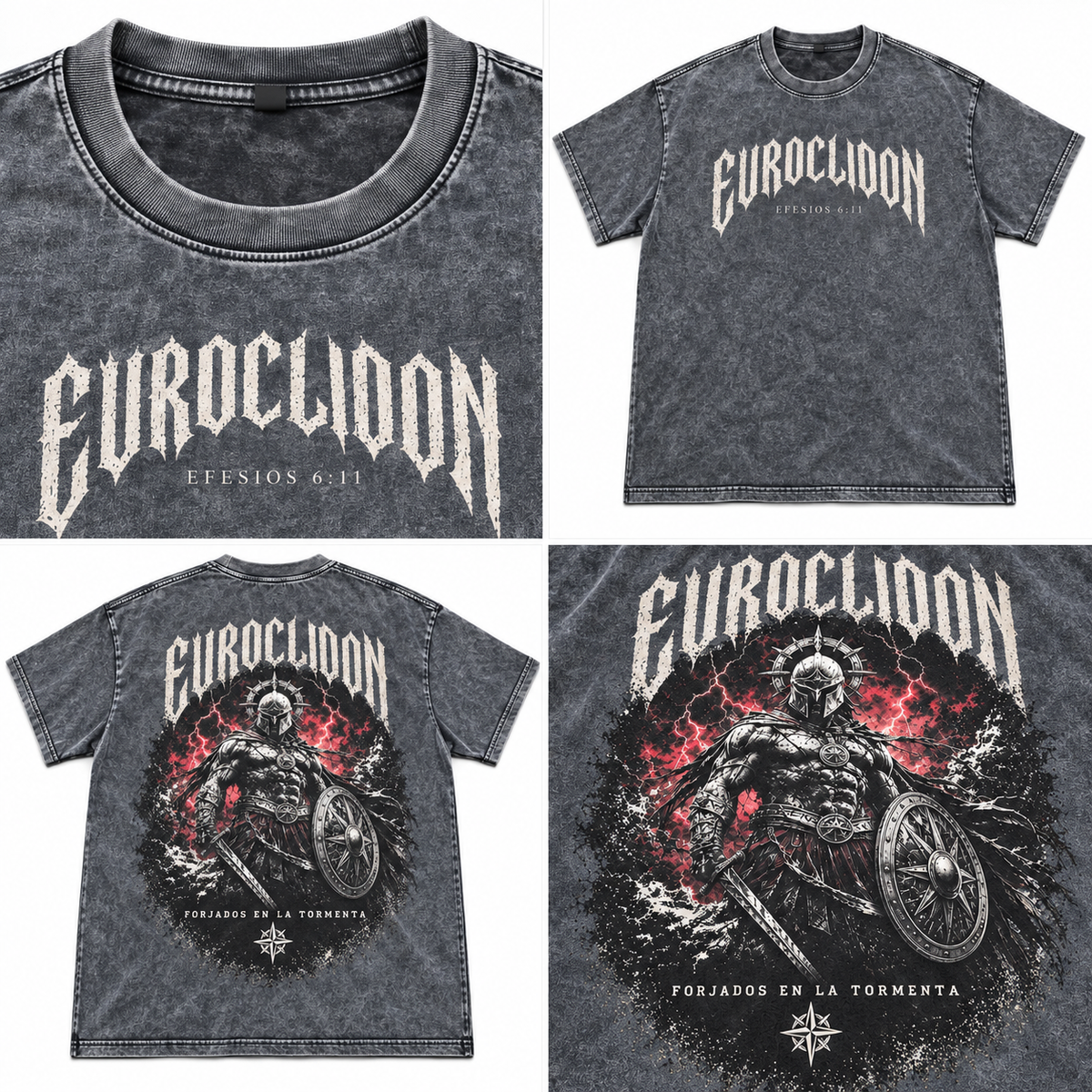 Armadura de Dios - Oversized snow wash